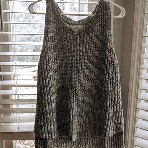 Sleeveless sweater